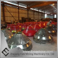 High Manganese Wear Resistant Mantle for Cone Crusher